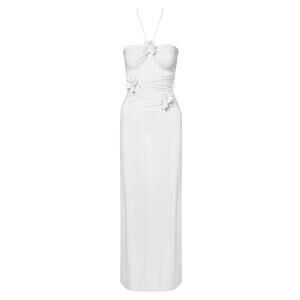 Maygel Coronel Veranera Cutout Halter Maxi Dress - One Size - Off White